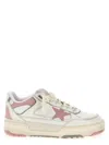 Golden Goose Womens  Forty2 Branded Leather Low-top Trainers In Multi