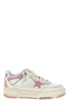 Golden Goose Womens  Forty2 Branded Leather Low-top Trainers In Multi