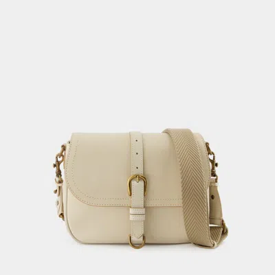 Golden Goose Francis Hobo Bag In Beige