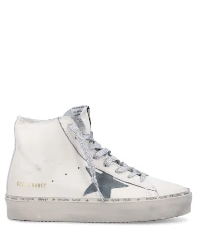 Golden Goose Francy High-top Sneakers In White