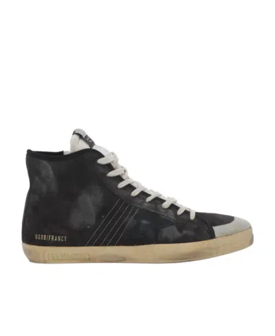Golden Goose Francy High-top Sneakers In Black