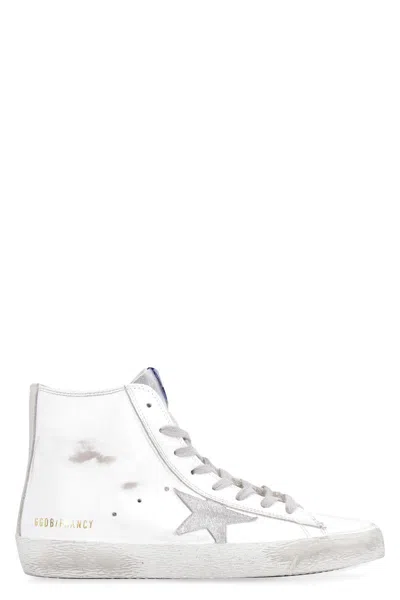 Golden Goose Francy Leather High-top Sneakers In White
