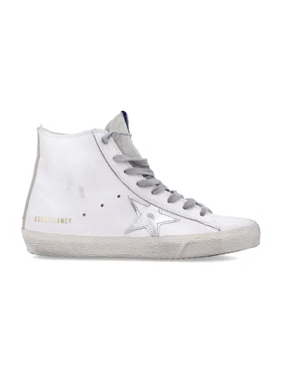Golden Goose Francy Leather Sneakers In White