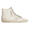 Golden Goose Francy Silver Star And Heel Tab Women's Sneakers In Multi