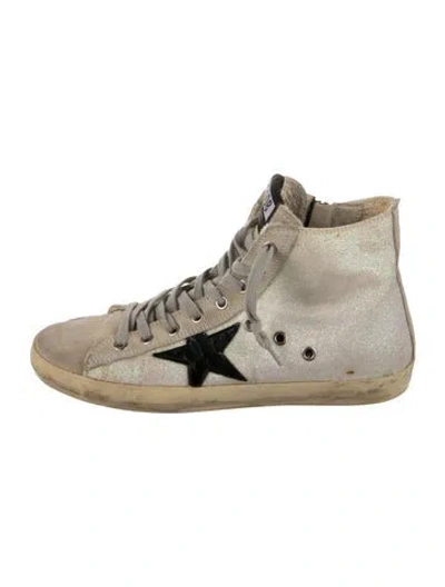 Pre-owned Golden Goose Francy Sneakers In Gray