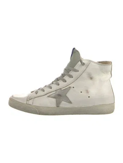 Pre-owned Golden Goose Francy Sneakers In White