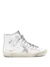 Golden Goose Francy Sneaker In White/silver/milk In White