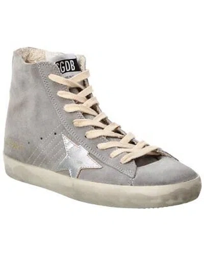 Pre-owned Golden Goose Francy Suede Sneaker Women's In Gray