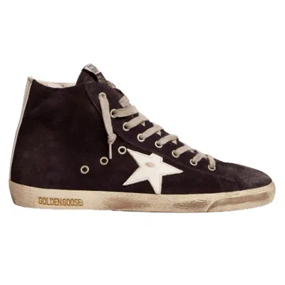 Golden Goose Francy White Leather Star And Heel Tab Women's Sneakers In Multi