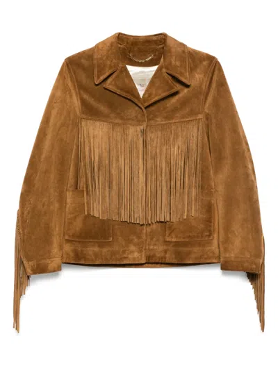 Golden Goose Fringed Suede Jacket