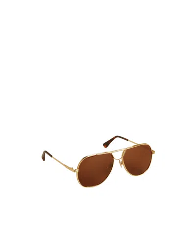 Golden Goose Full Frame Sunglasses In Brown