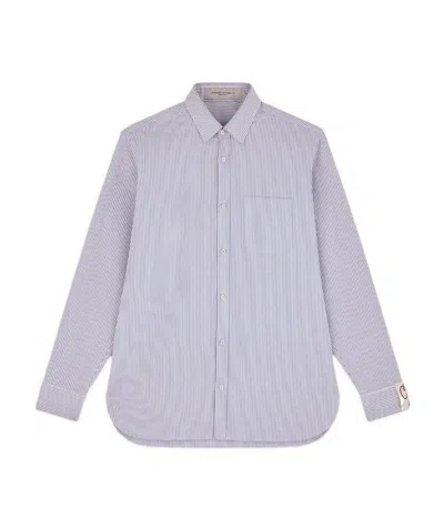 GOLDEN GOOSE GOLDEN GOOSE DELUXE BRAND STRIPED BUTTONED SHIRT