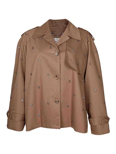 GOLDEN GOOSE GABARDINA - BEIS