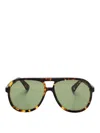 Golden Goose Sunglasses In Green