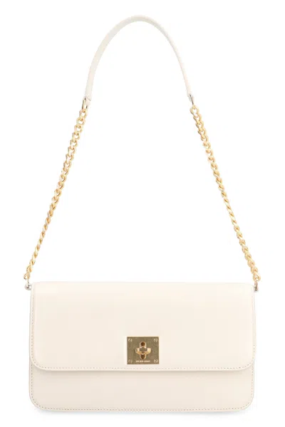 Golden Goose Gioia Bag Leather Crossbody Bag In White