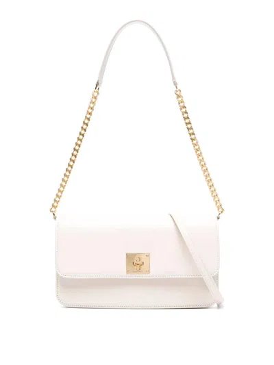 Golden Goose Gioia Bag Palmellato In Nude & Neutrals
