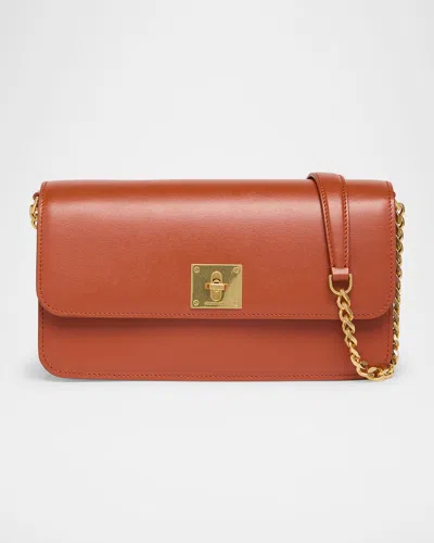 Golden Goose Gioia Flap Leather Shoulder Bag