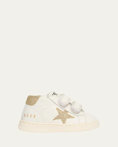Golden Goose 'june Ballstar' Sneakers Kids In White