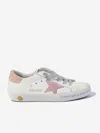 GOLDEN GOOSE GIRLS LEATHER SUPER STAR TRAINERS