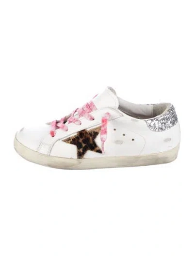 Pre-owned Golden Goose Babies' Girls' Low Top Sneakers In White