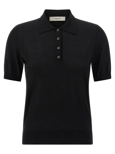 Golden Goose Glenda Polo Black