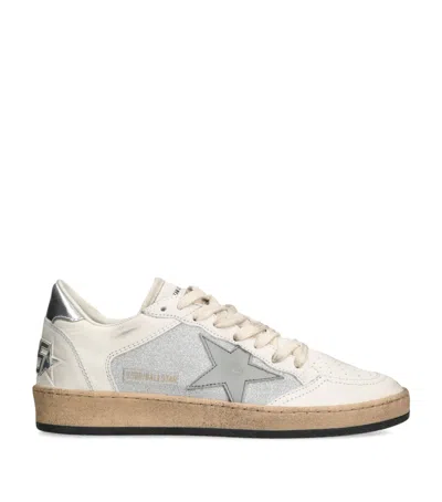 GOLDEN GOOSE GLITTER BALL STAR LOW-TOP SNEAKERS