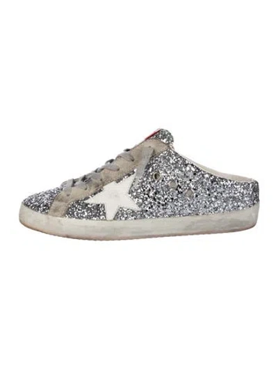 Pre-owned Golden Goose Glitter Glitter Accents Sneakers