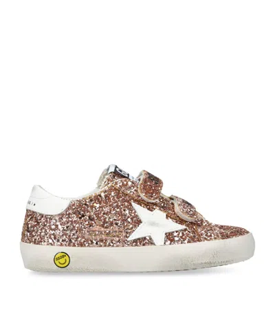 GOLDEN GOOSE GLITTER OLD SCHOOL SNEAKERS