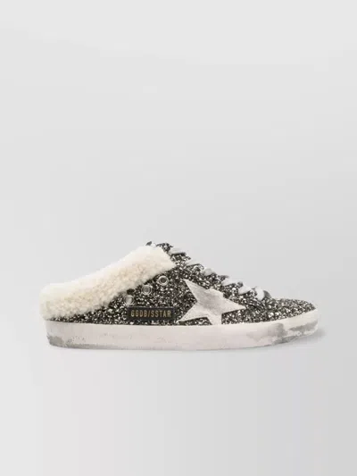 Golden Goose Glitter Slip-on Star Sneakers