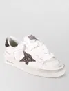 Golden Goose Glitter Star Sneakers Perforated Toe Box In White