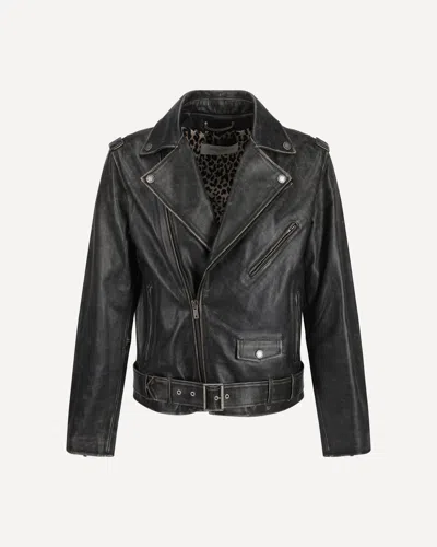 GOLDEN GOOSE GOLDEN BIKER JACKET