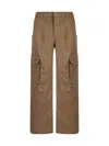 Golden Goose Jeans In Khaki Beige