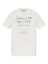 Golden Goose Journey Ms T-shirt Regular Light Cotton Jersey With Print In Neutral