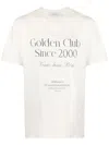 GOLDEN GOOSE GOLDEN GOOSE GOLDEN CLUB SLOGAN T-SHIRT CLOTHING