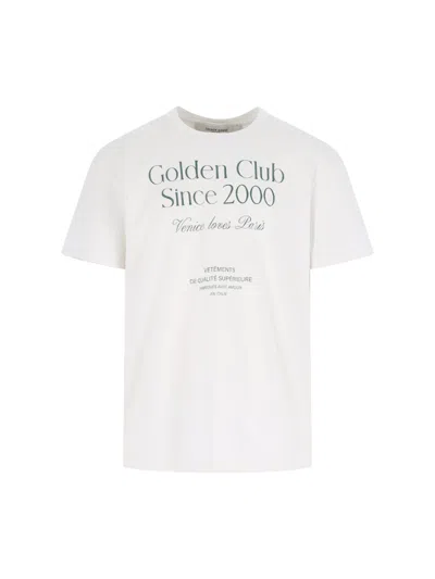 GOLDEN GOOSE GOLDEN CLUB T-SHIRT
