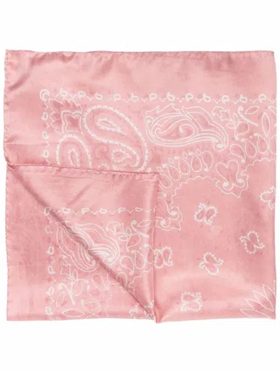 GOLDEN GOOSE GOLDEN GOOSE GOLDEN FOULARD PAISLEY PRINT SILK