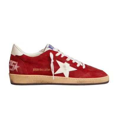 Pre-owned Golden Goose Ball Star 'dark Red' | Men's Size 42