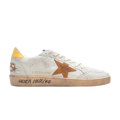 Pre-owned Golden Goose Ball Star 'white Cathay Spice' | Men's Size 40