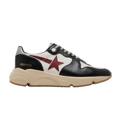Pre-owned Golden Goose Running Sole 'black White Red' | Men's Size 44