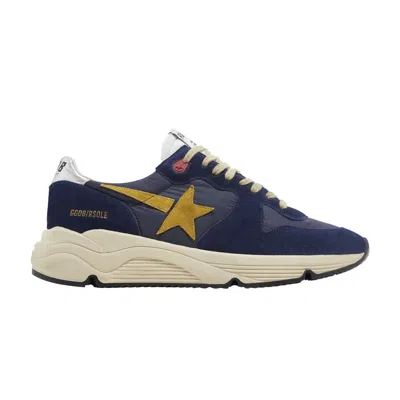 Pre-owned Golden Goose Running Sole 'dark Blue Mustard' | Men's Size 44