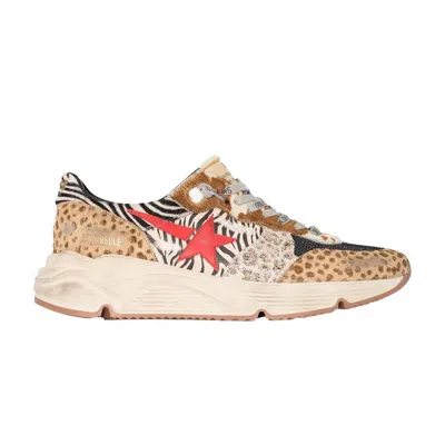 Pre-owned Golden Goose Running Sole 'safari Print Multi' | Multi-color | Men's Size 41