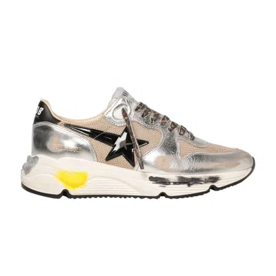 Pre-owned Golden Goose Running Sole 'silver Beige' | Men's Size 43