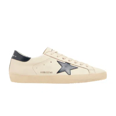 Pre-owned Golden Goose Superstar 'beige Night Blue' | Cream | Men's Size 47