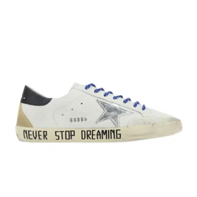 Pre-owned Golden Goose Superstar Penstar Classic 'never Stop Dreaming' | White | Men's Size 40