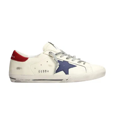 Pre-owned Golden Goose Superstar 'white Blue Red' | Men's Size 45