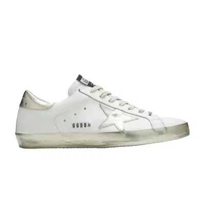 Pre-owned Golden Goose Superstar 'white Silver' | Men's Size 41