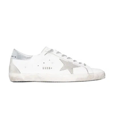Pre-owned Golden Goose Superstar 'white Silver' | Men's Size 41