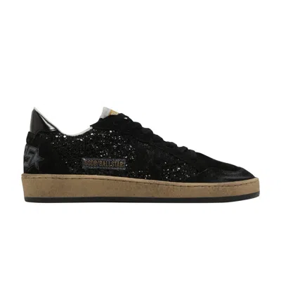 Pre-owned Golden Goose Wmns Ball Star 'black Glitter' | Women's Size 39