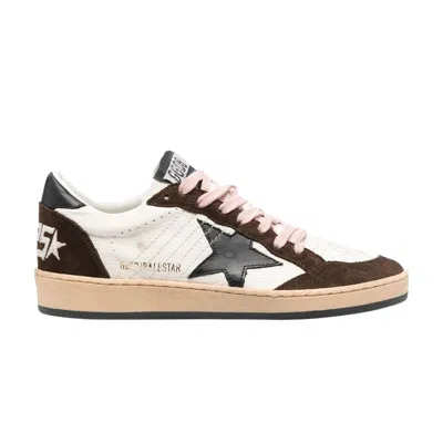 Pre-owned Golden Goose Wmns Ball Star 'brown White' | Women's Size 39