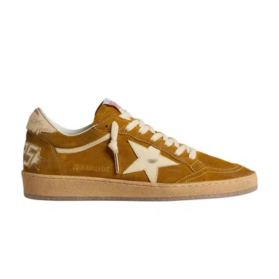 Pre-owned Golden Goose Wmns Ball Star 'horsy Heel - Camel' | Brown | Women's Size 37